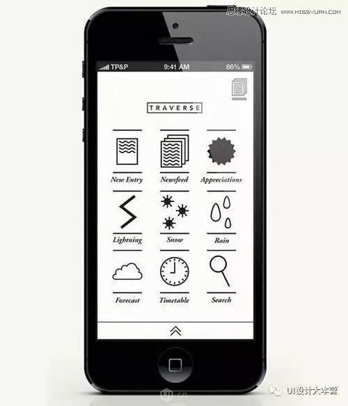 5種UI設計中實用APP導航菜單設計方案