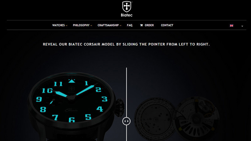 低調(diào)大氣的黑白主題網(wǎng)站設(shè)計欣賞