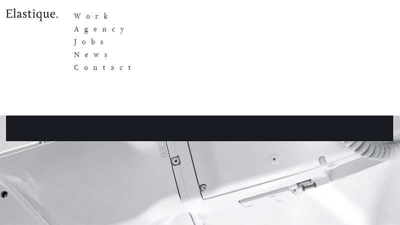 低調(diào)大氣的黑白主題網(wǎng)站設(shè)計欣賞