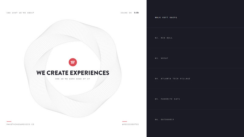 低調(diào)大氣的黑白主題網(wǎng)站設(shè)計欣賞