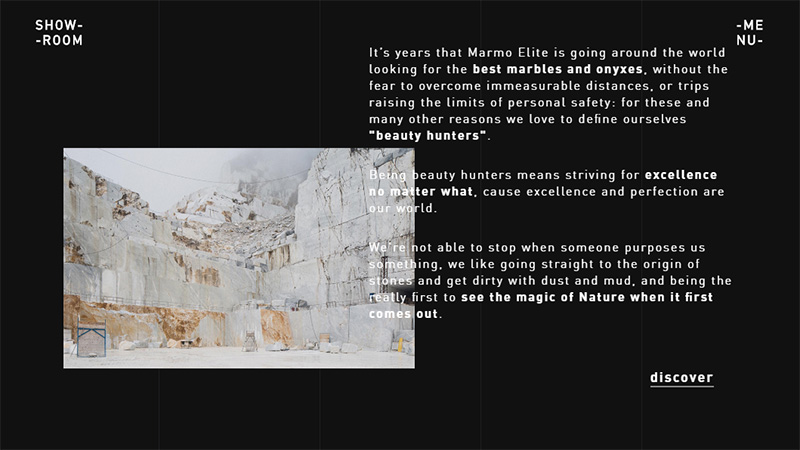 低調(diào)大氣的黑白主題網(wǎng)站設(shè)計欣賞