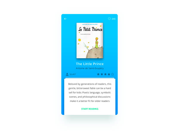 精選優(yōu)秀的圖書APP界面UI設(shè)計(jì)欣賞