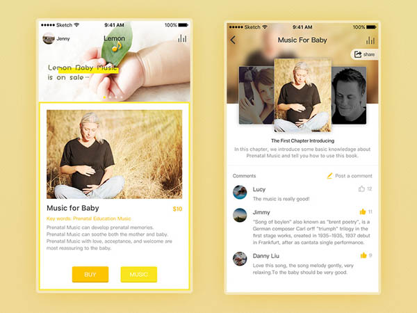精選優(yōu)秀的圖書APP界面UI設(shè)計(jì)欣賞