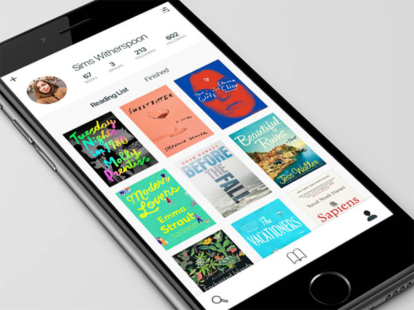 精選優(yōu)秀的圖書APP界面UI設(shè)計(jì)欣賞