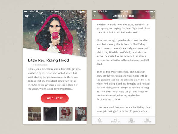 精選優(yōu)秀的圖書APP界面UI設(shè)計(jì)欣賞