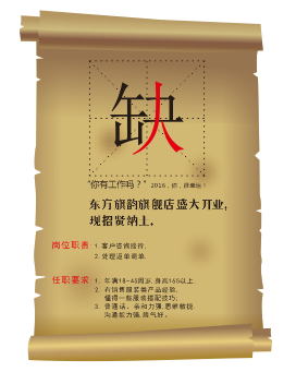 CorelDRAW X8簡單制作企業招聘海報