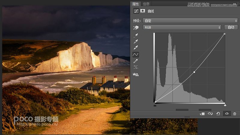 Photoshop詳細解析曲線工具的使用原理