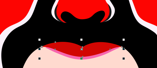 CorelDRAW X7繪制中國風京劇臉譜