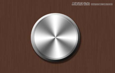 Photoshop制作不銹鋼主題的網頁按鈕教程