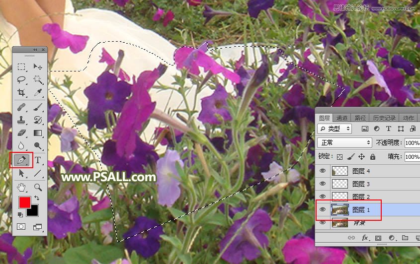 Photoshop����������ȥ����Ƭ���(c��)���ϵK��