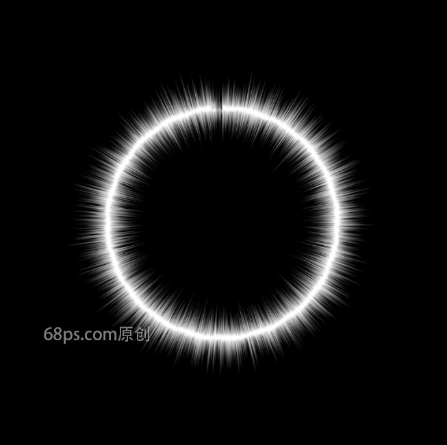 Photoshop制作絢麗風格的特效光圈效果圖