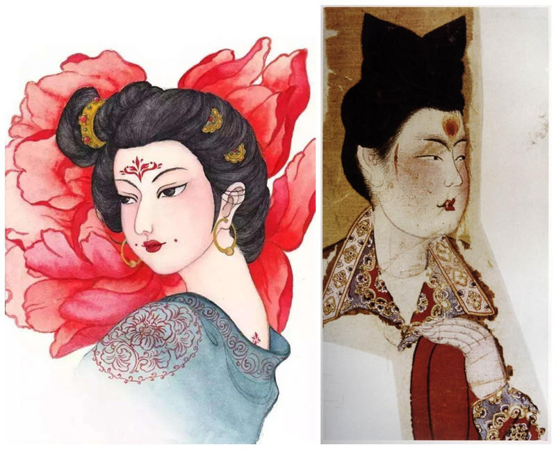 詳細解析古代女子妝容的繪制方法