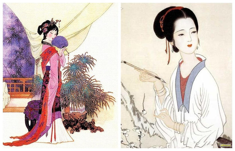 詳細解析古代女子妝容的繪制方法