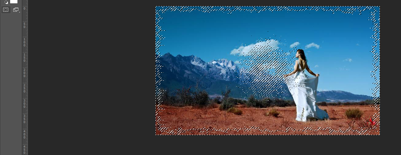 Photoshop簡單的制作創意的邊框效果圖