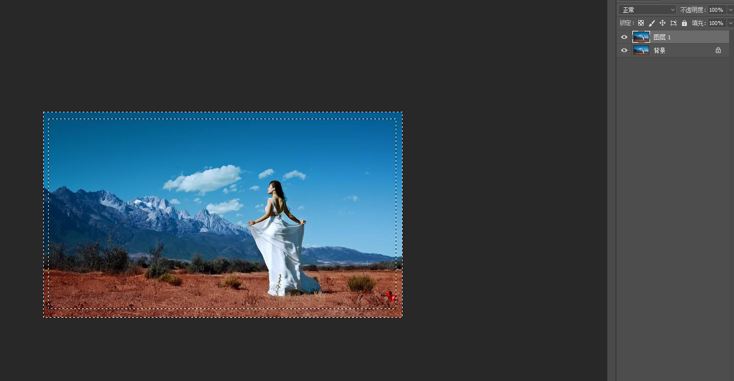 Photoshop簡單的制作創意的邊框效果圖