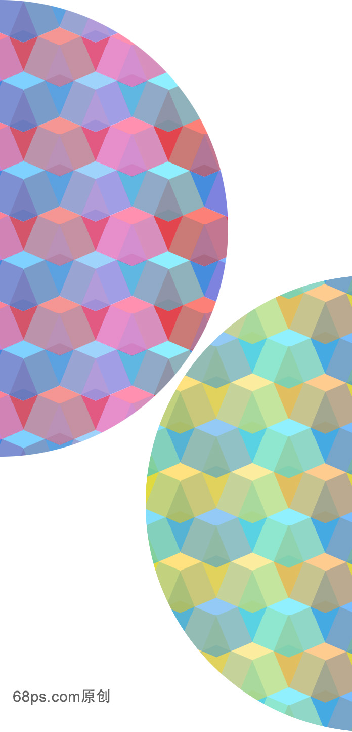 Photoshop制作創意的幾何圖案填充圖案