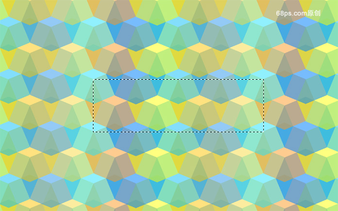 Photoshop制作創意的幾何圖案填充圖案