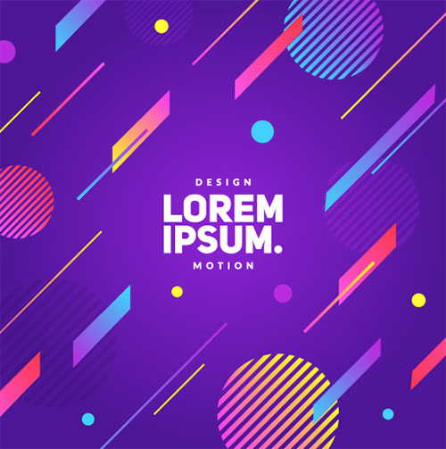 16款高質量的點線面助您做出好看的廣告