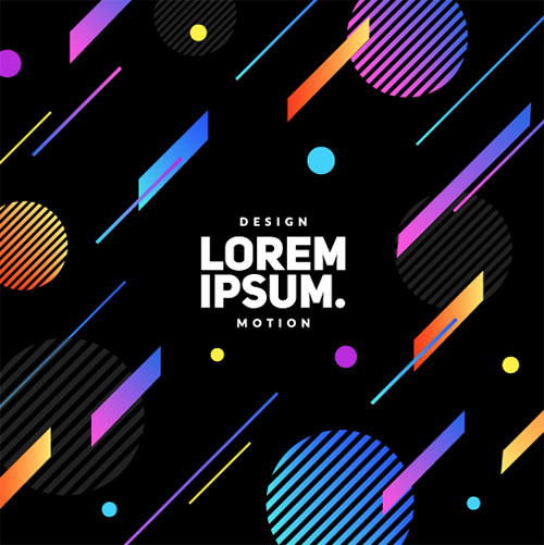 16款高質量的點線面助您做出好看的廣告