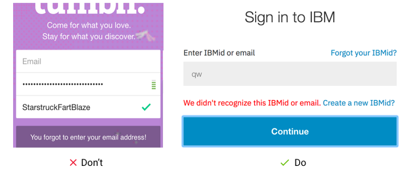 網(wǎng)頁設(shè)計中錯誤提示的五種設(shè)計方法