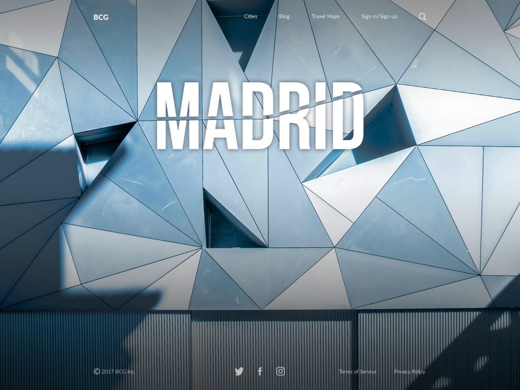 如何快速的設計出城市指南網站著陸頁