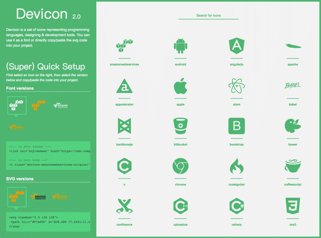 200萬個高質量的圖標素材網站免費下載