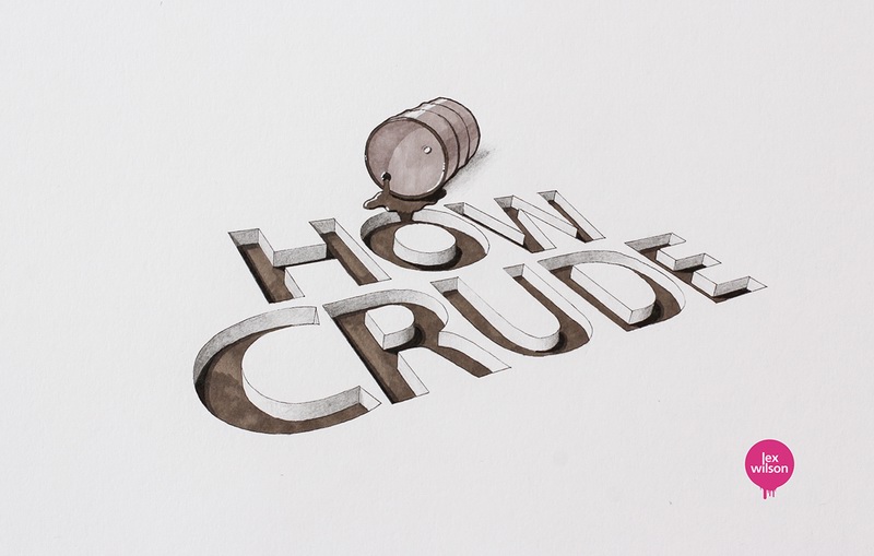 3D主題風格的手繪英文字體設計欣賞