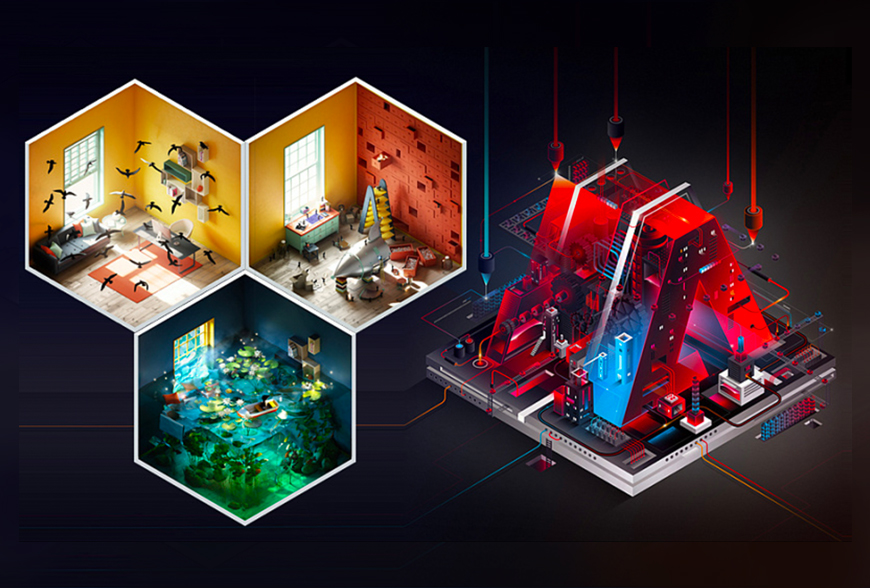 C4D�Y��AI�L�Ʊ����2.5D�L��宋