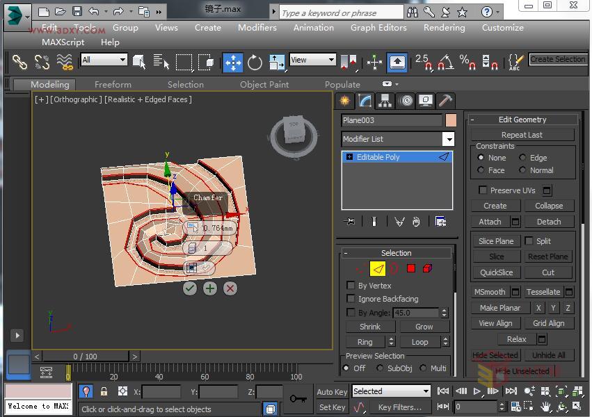 3DSMAX���������ĵ񻨈A�RЧ��