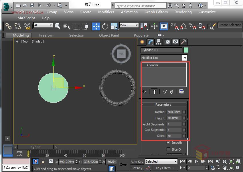 3DSMAX���������ĵ񻨈A�RЧ��