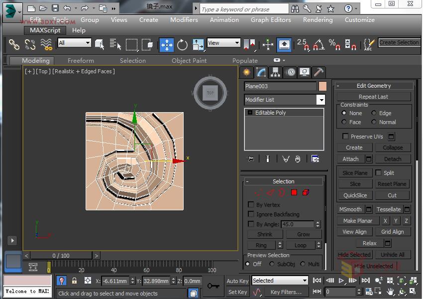 3DSMAX���������ĵ񻨈A�RЧ��