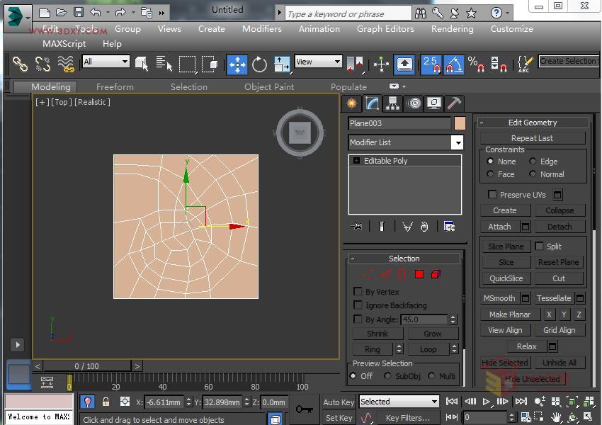 3DSMAX���������ĵ񻨈A�RЧ��