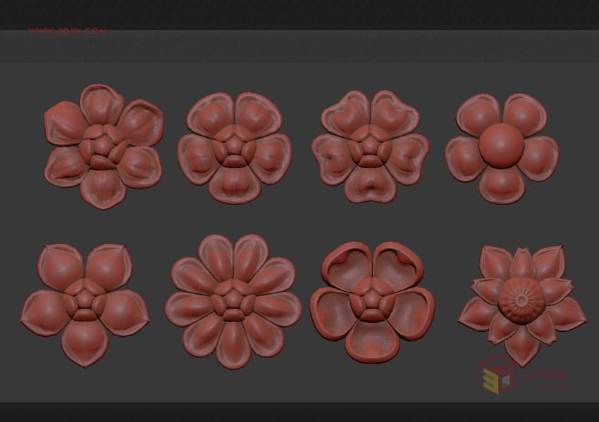 3DXMAX制作歐式古典風格的雕花建模