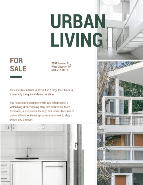 10個引人注目的房地產宣傳海報設計