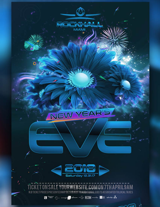 2018年30種最新新年宣傳單設(shè)計(jì)欣賞