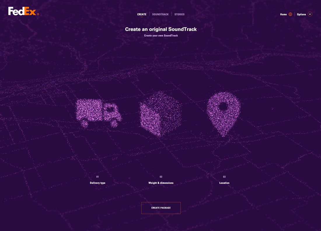 神秘的黑色主題網頁設計配色技巧