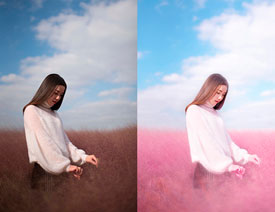 Photoshop�{(di��o)���⾰������Ƭ������ɫЧ��