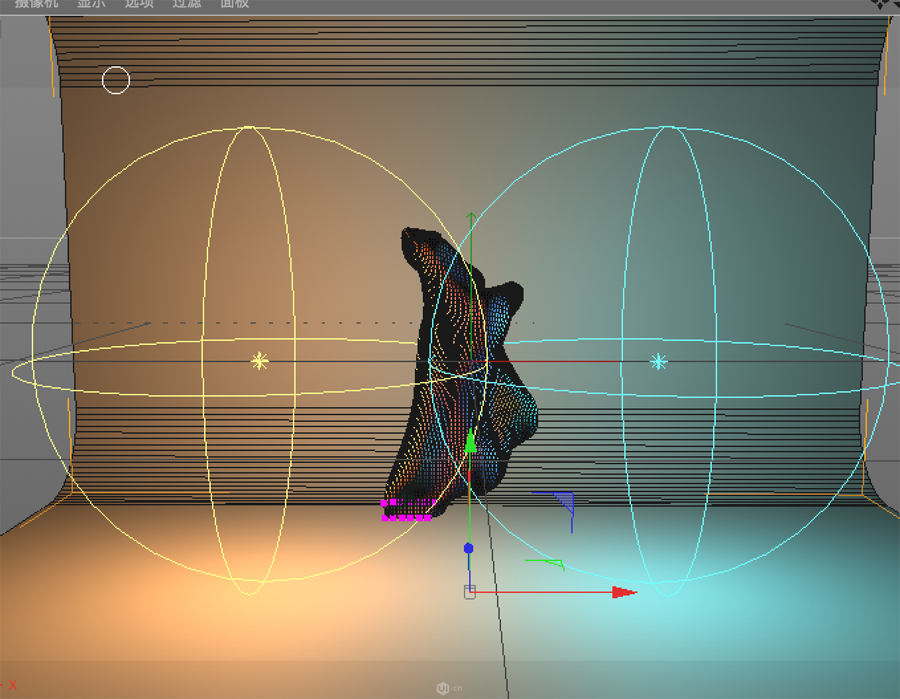 C4D�������wԪ�ؽM�ɵĳ��󺣈�̳�