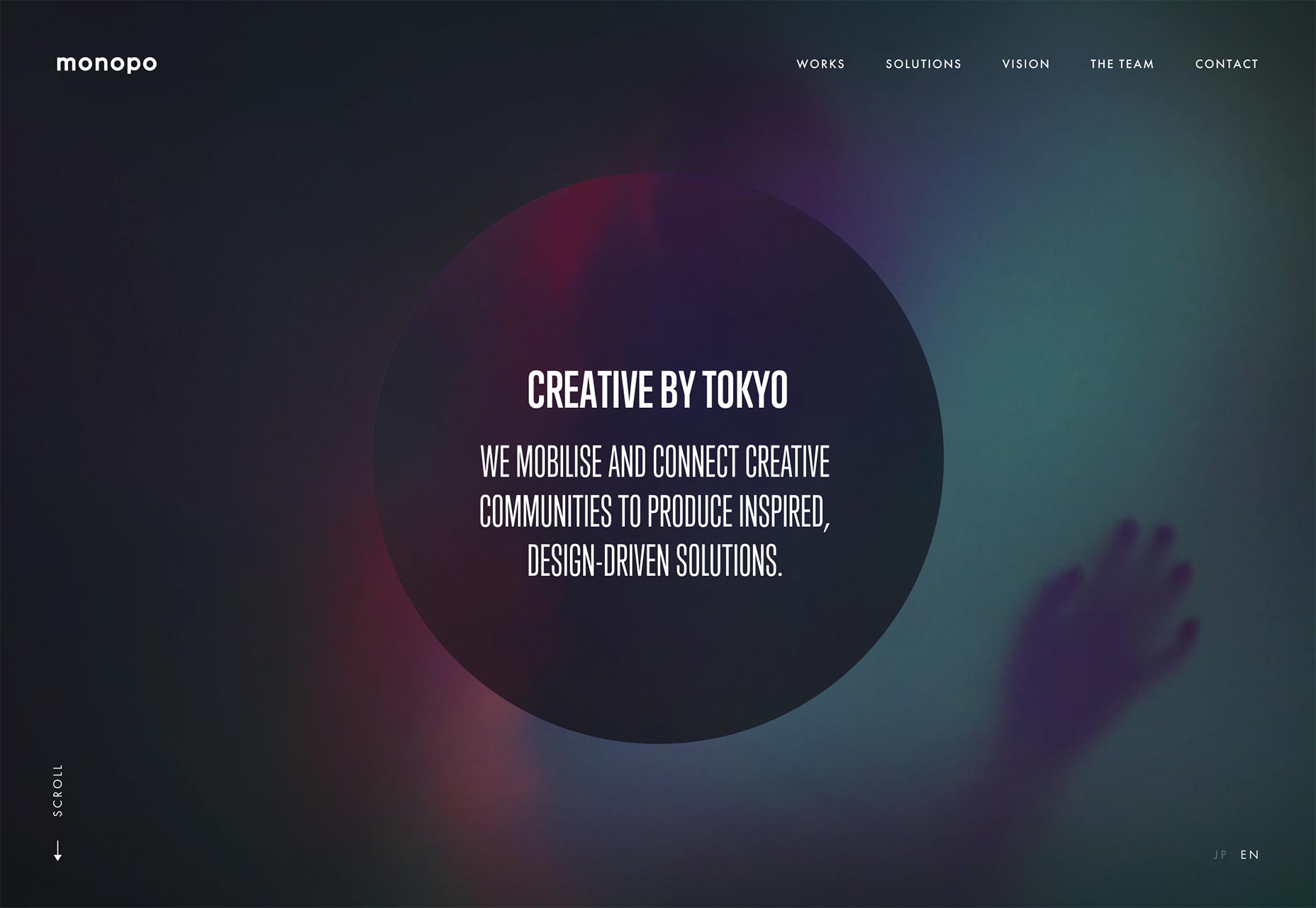 極簡主義的設計師個人網頁設計欣賞