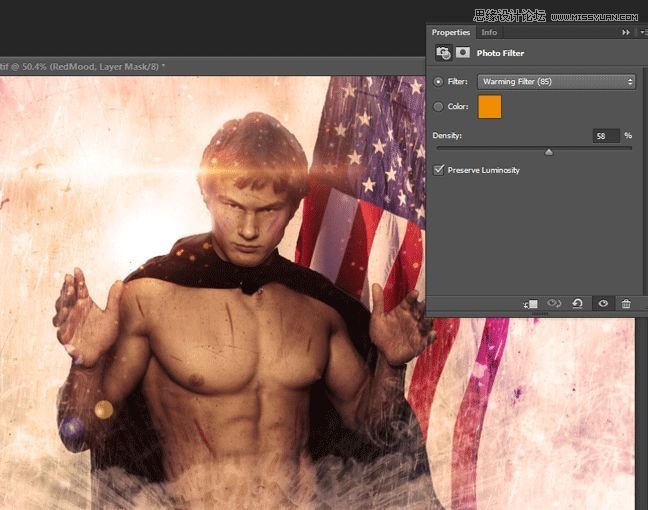 Photoshop合成創意的英雄戰斗場景教程【英】