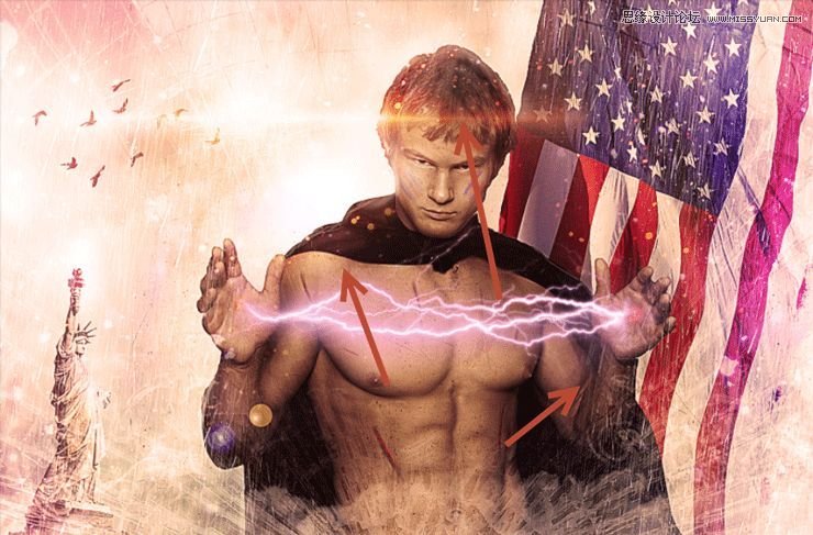 Photoshop�ϳɄ�(chu��ng)���Ӣ�ۑ�(zh��n)����(ch��ng)���̡̳�Ӣ��