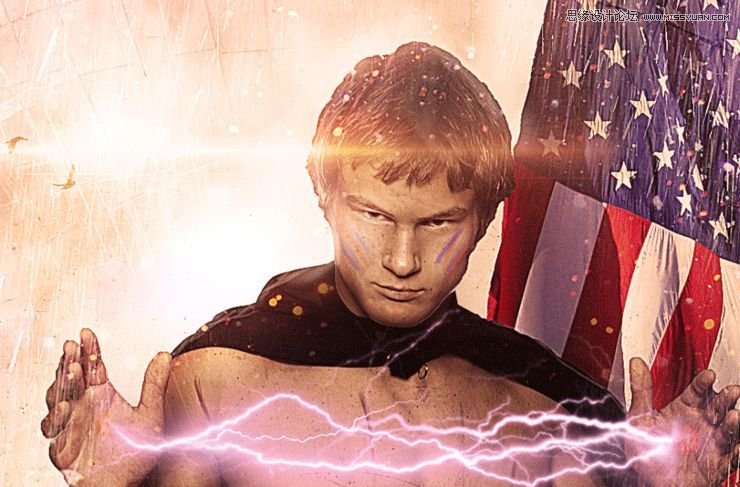 Photoshop�ϳɄ�(chu��ng)���Ӣ�ۑ�(zh��n)����(ch��ng)���̡̳�Ӣ��