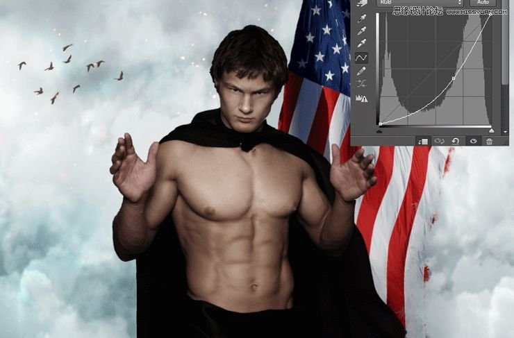 Photoshop�ϳɄ����Ӣ�ۑ𶷈����̡̳�Ӣ��