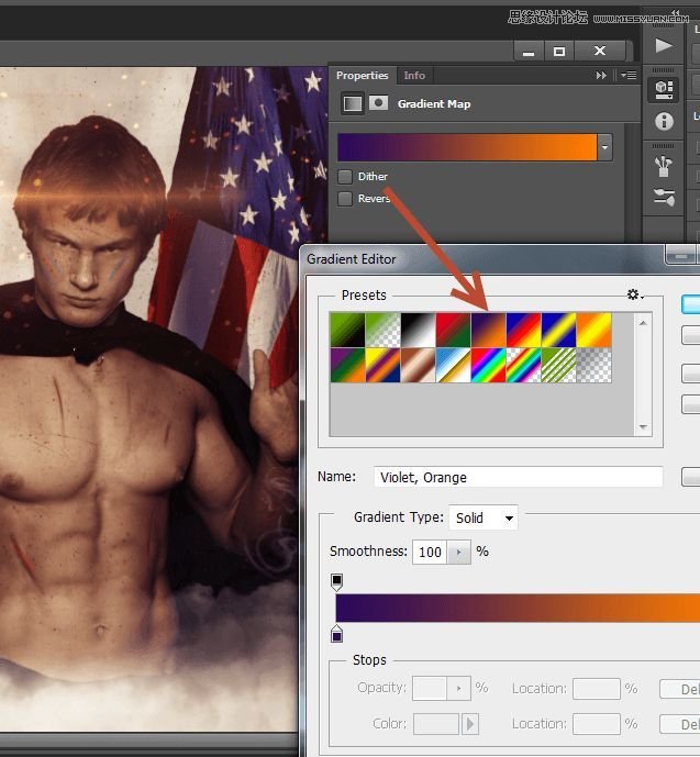 Photoshop合成創意的英雄戰斗場景教程【英】