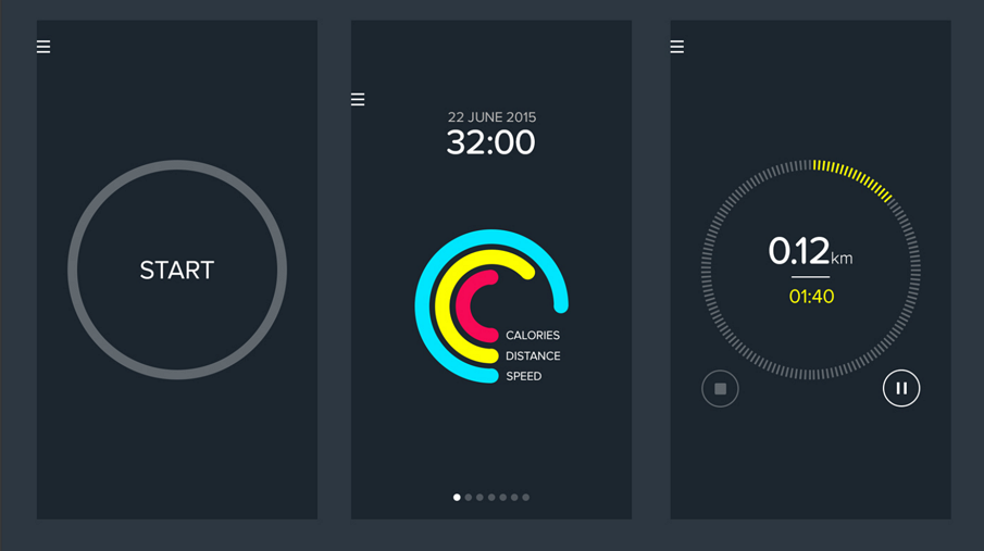 20個優秀手機界面扁平化設計欣賞