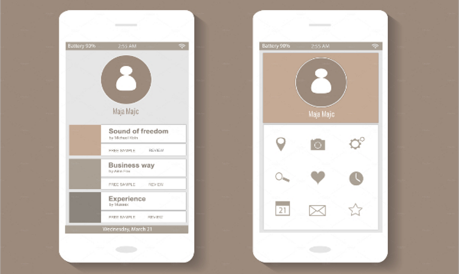 20個優秀手機界面扁平化設計欣賞