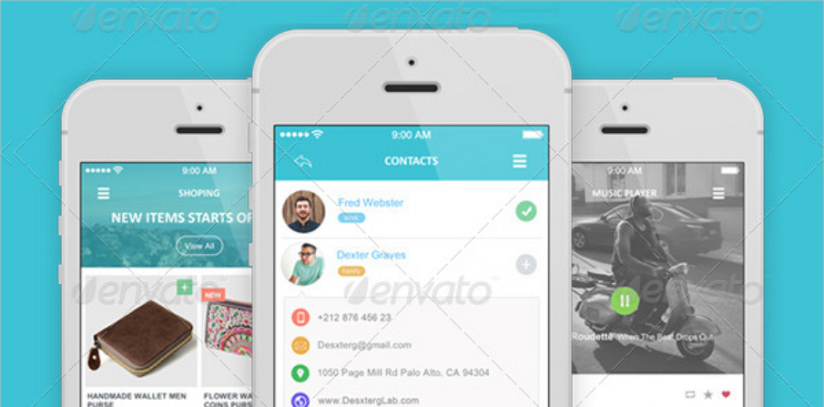 20個優秀手機界面扁平化設計欣賞