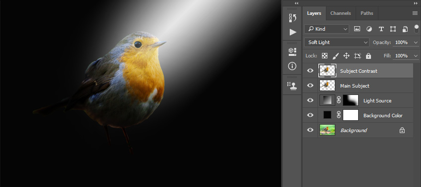 Photoshop制作夢幻耶穌光和高光背景【英】