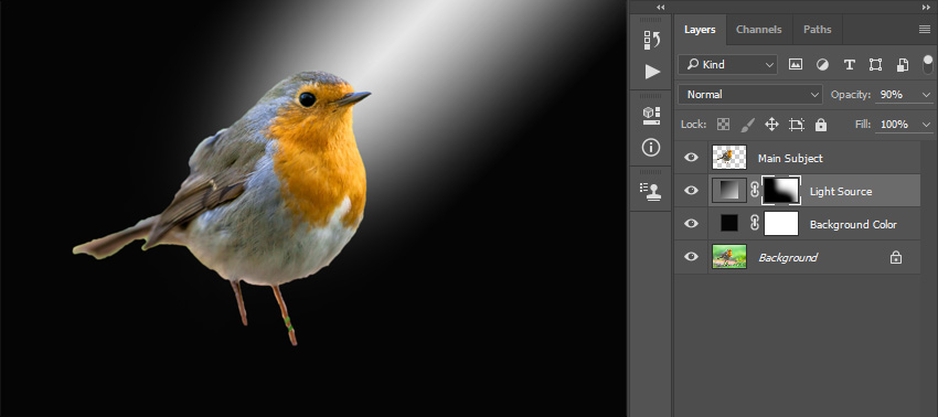 Photoshop制作夢幻耶穌光和高光背景【英】