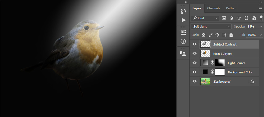 Photoshop��������Ү�d��͸߹ⱳ����Ӣ��